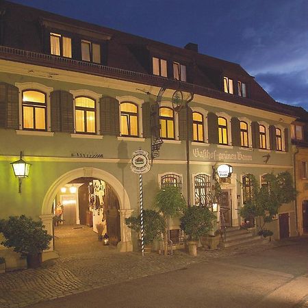 Gasthof Gruener Baum Dettelbach Bagian luar foto