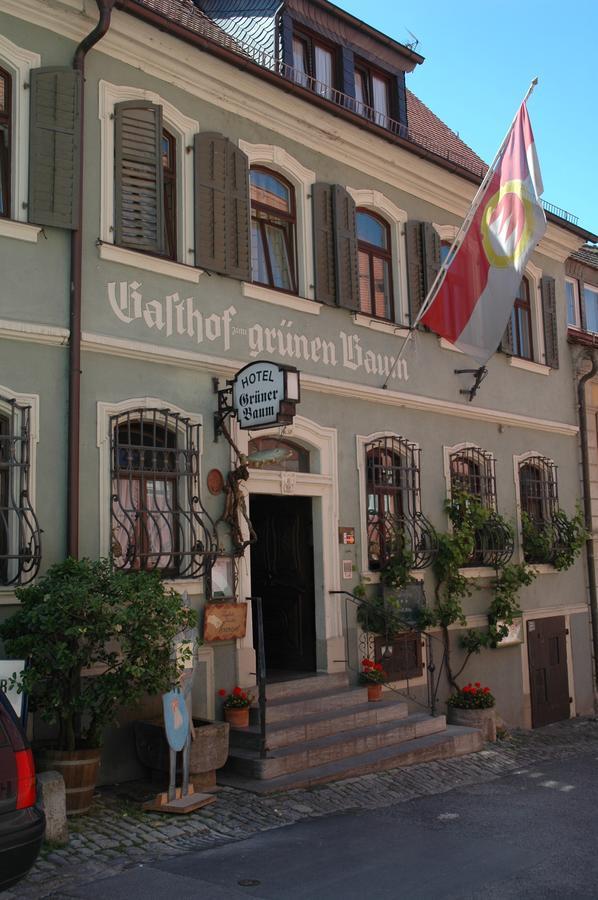Gasthof Gruener Baum Dettelbach Bagian luar foto